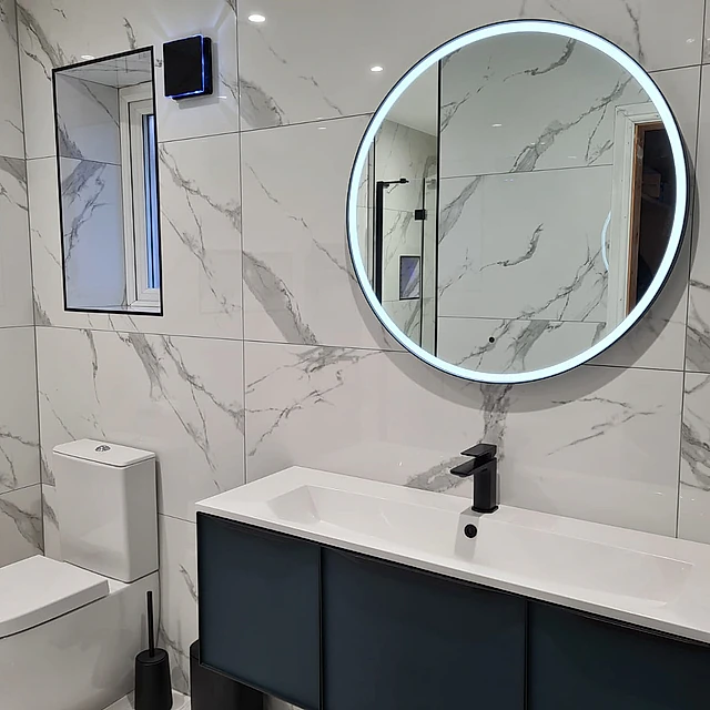 Bathroom White Tiles